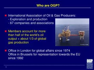 Who are OGP?