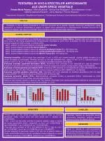 Evaluation of Antioxidant Effects of Plant Species in an In Vivo Test - slide 1