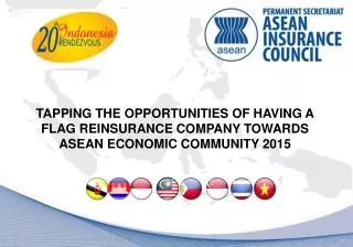 INTRODUCTION TO ASEAN ECONOMIC COMMUNITY (AEC) 2015 BLUEPRINT