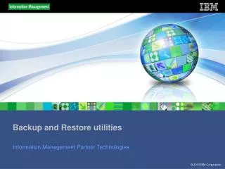 Backup and Restore utilities