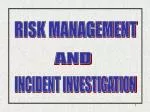 RISK MANAGEMENT - slide 1