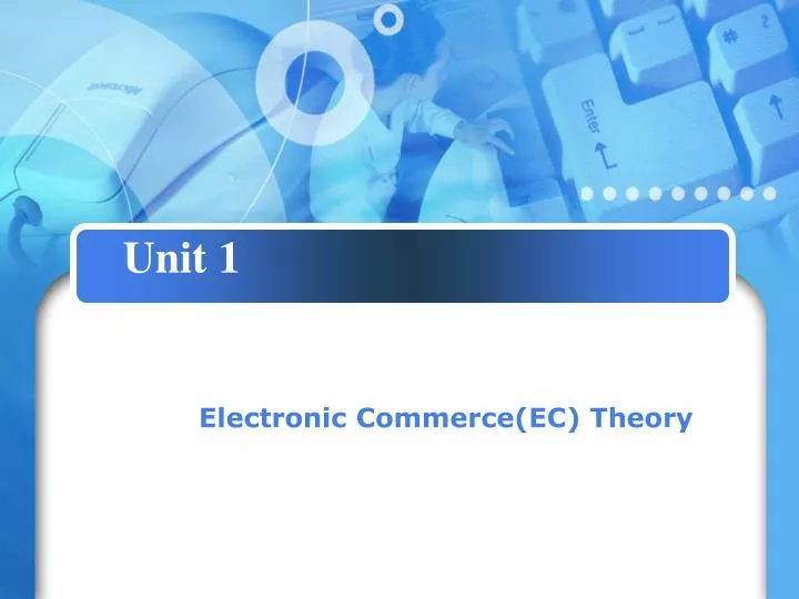 electronic commerce ec theory