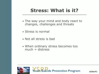 Stress: What is it?