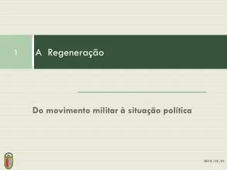 a regenera o