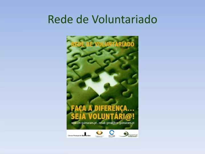 rede de voluntariado