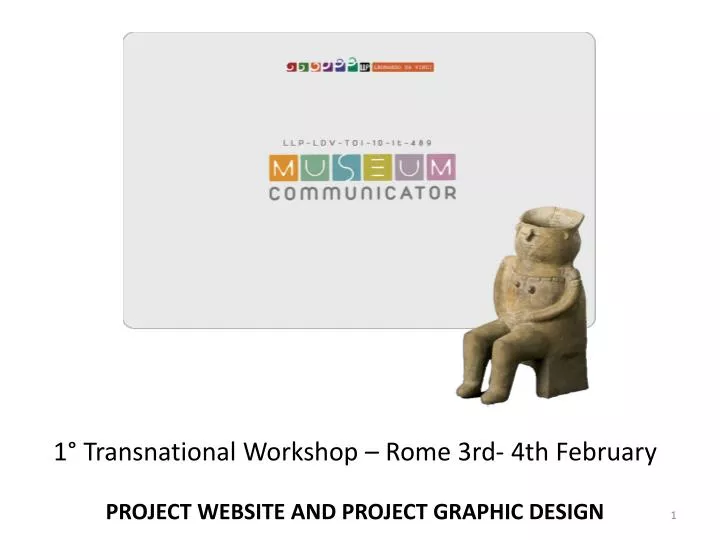 1 transnational workshop rome 3rd 4th february project website and project graphic design