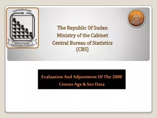Evaluation And Adjustment Of The 2008 Census Age &amp; Sex Data