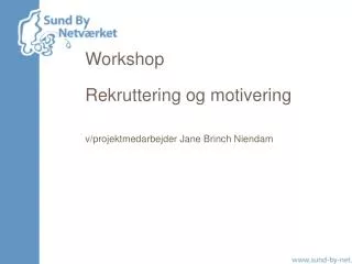 workshop