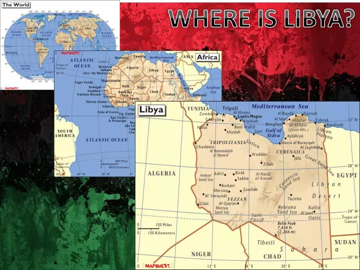 where is libya