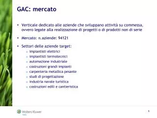 gac mercato