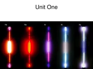 unit one