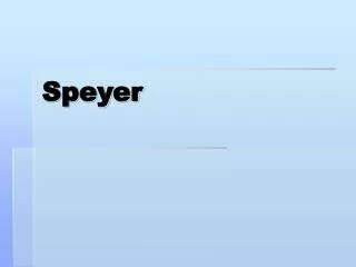 speyer