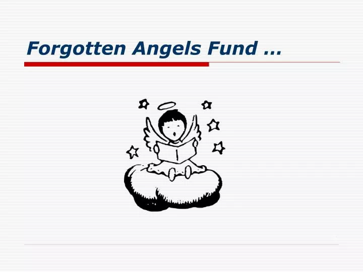 forgotten angels fund