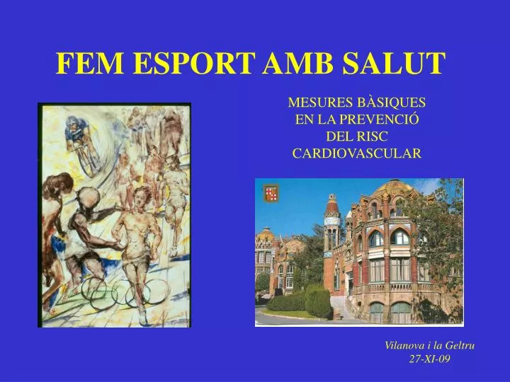 fem esport amb salut