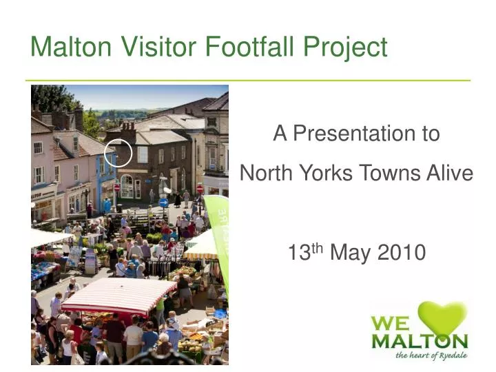 malton visitor footfall project