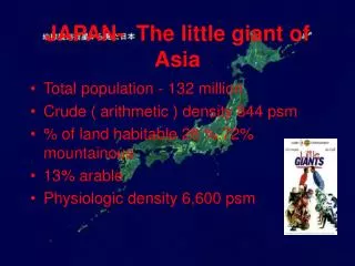 JAPAN- The little giant of Asia