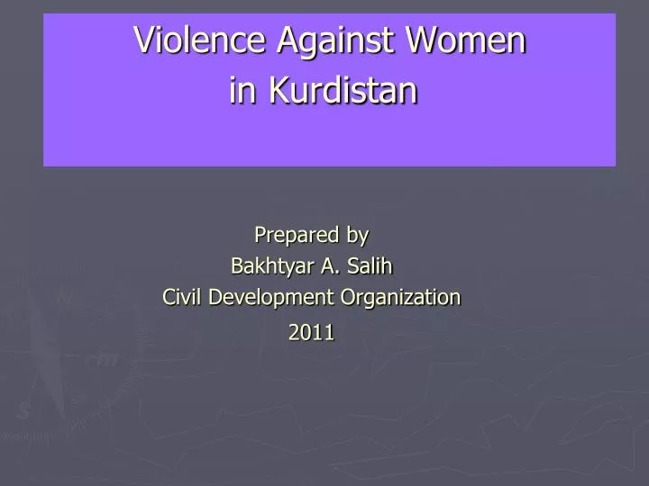 violence against women in kurdistan