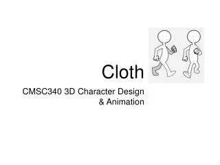 CMSC340 3D Character Design &amp; Animation
