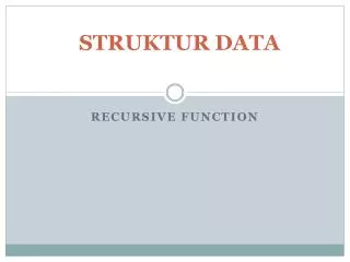 struktur data