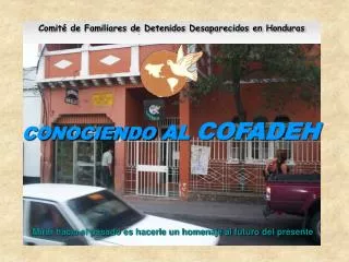 conociendo al cofadeh