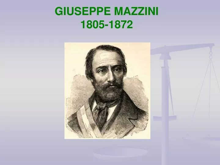 giuseppe mazzini 1805 1872