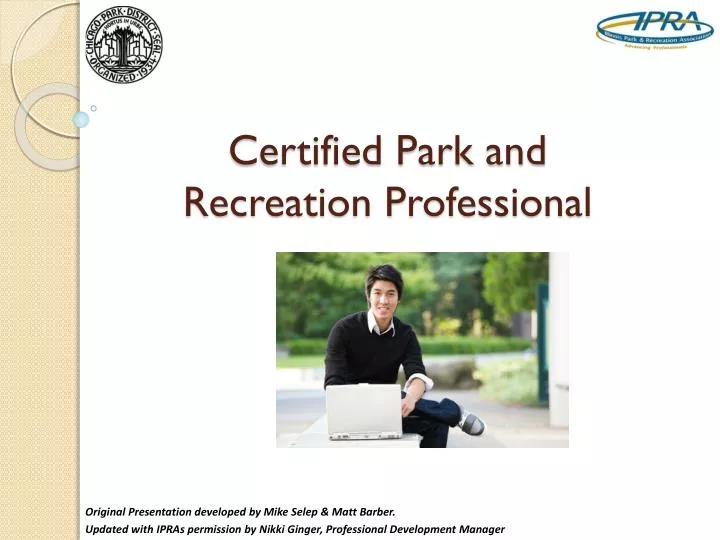 certified park and recreation professional