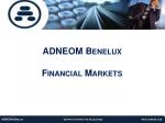 ADNEOM Benelux Financial Markets