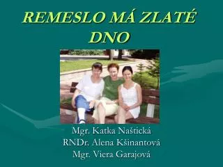 remeslo m zlat dno