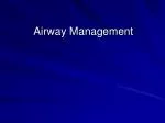 Airway Management