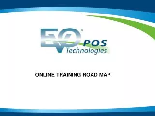 ONLINE TRAINING ROAD MAP