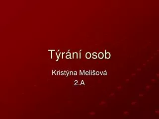 t r n osob
