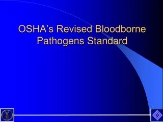 osha s revised bloodborne pathogens standard