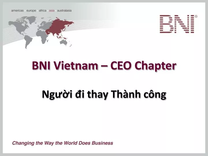 bni vietnam ceo chapter