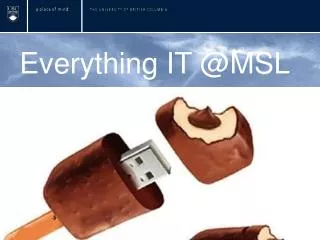 Everything IT @MSL