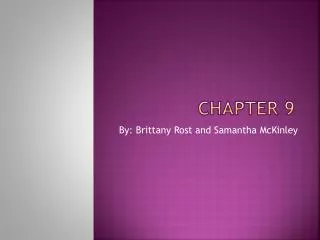 Chapter 9