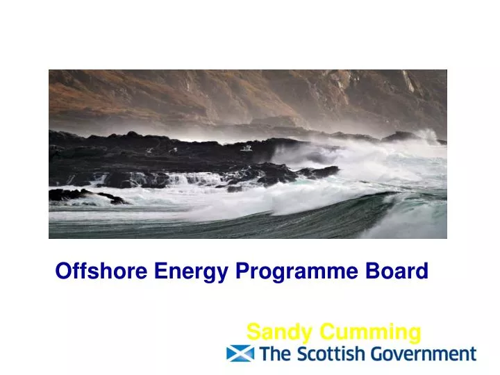 offshore energy programme board