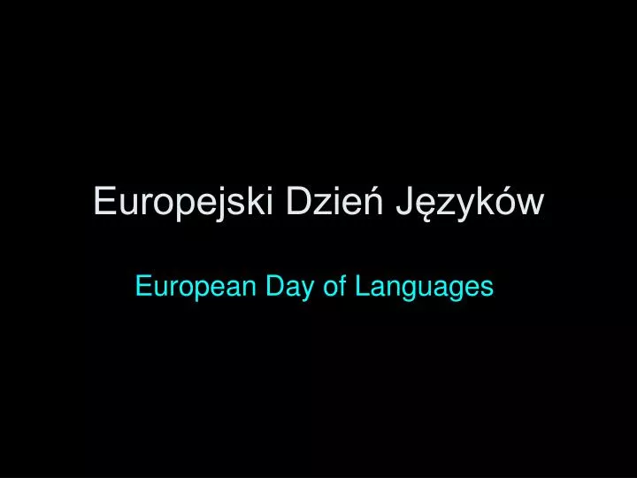 european day of languages