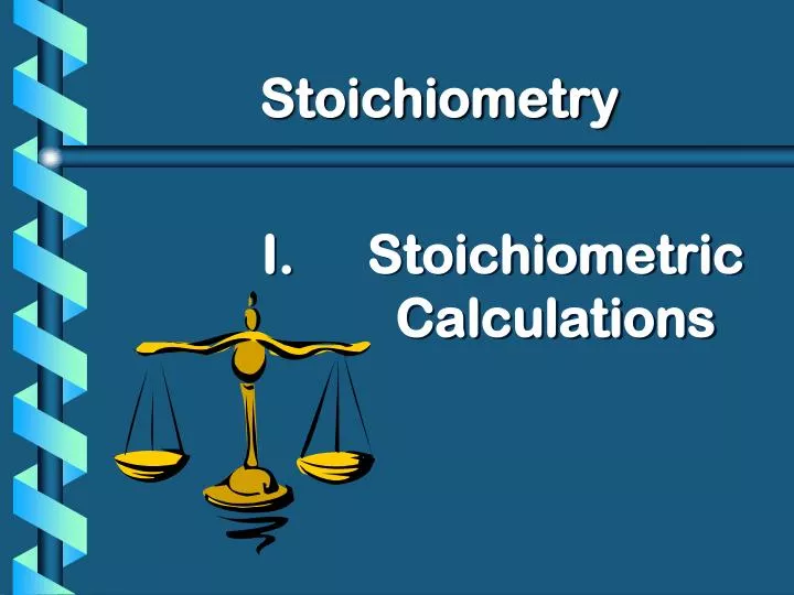 stoichiometry