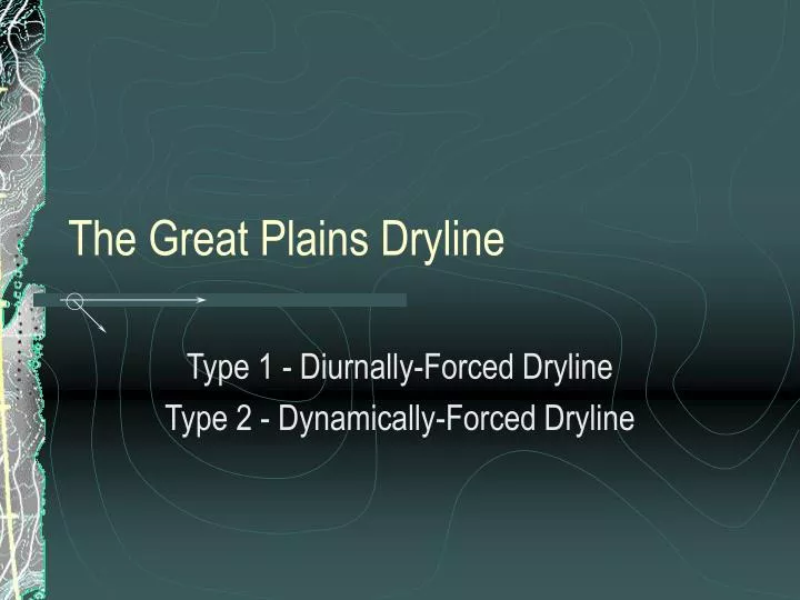 the great plains dryline