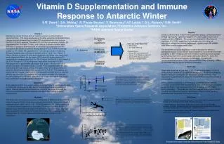 Vitamin D Supplementation and Immune Response to Antarctic Winter