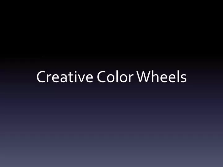 creative color wheels