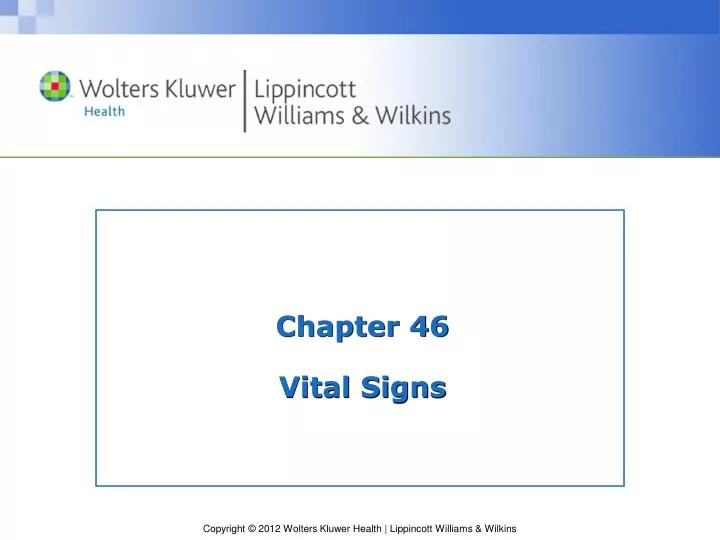 chapter 46 vital signs