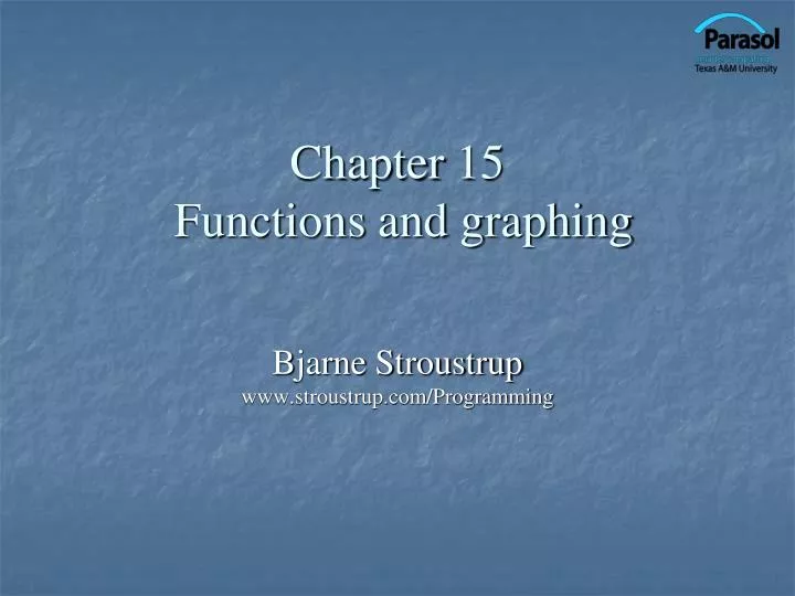 chapter 15 functions and graphing