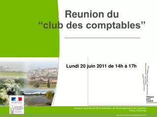 reunion du club des comptables