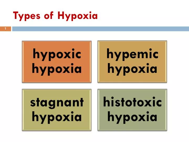 types of hypoxia