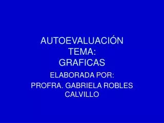 autoevaluaci n tema graficas