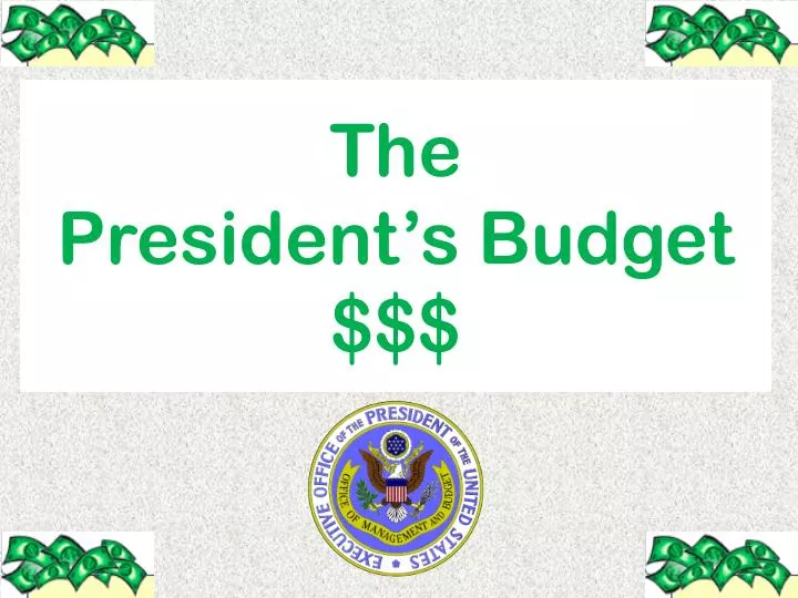 the president s budget