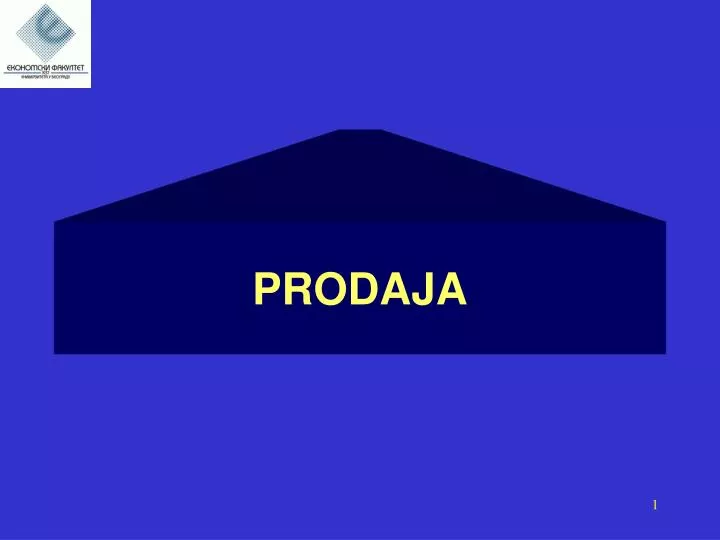 prodaja