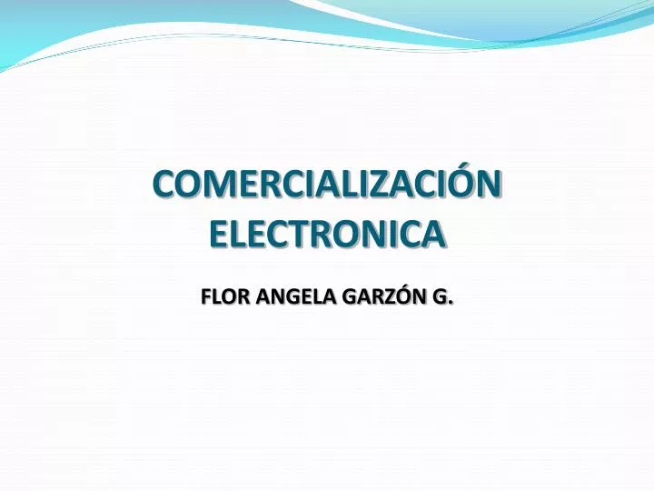 comercializaci n electronica