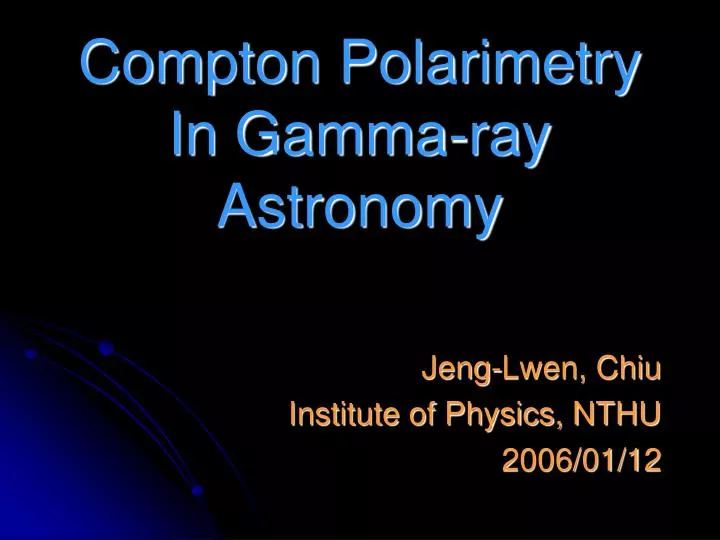 compton polarimetry in gamma ray astronomy